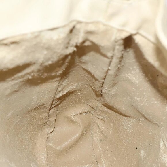 GUCCI Bamboo Shoulder Bag Leather 2way Cream Gold 001 1577 Auth 121835 - Picture 10 of 16